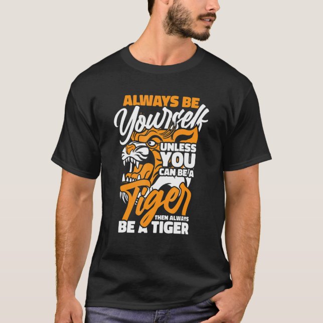 Camiseta Tiger Animal Tigers (Frente)