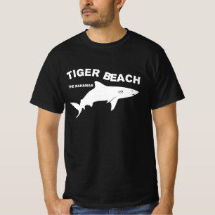 Camiseta Tiger Beach - Bahamas Mergulho Com Tubarões