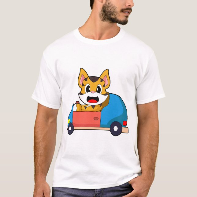 Camiseta Tiger Car (Frente)
