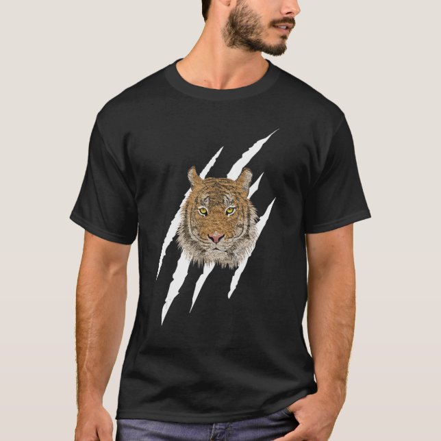 Camiseta Tiger Conservation Claw Mark (Frente)