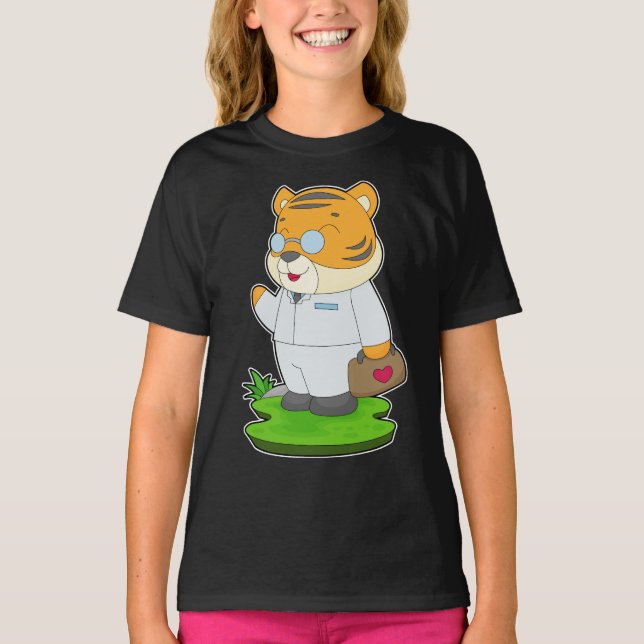 Camiseta Tiger Doctor First Aid kit (Frente)