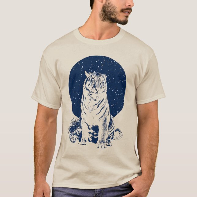 Camiseta Tiger e a Noite (Frente)