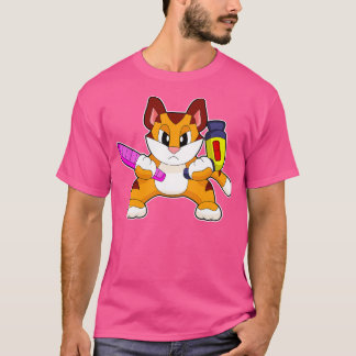 Camiseta Tiger Hairdresser Secador de Cabelo Comb