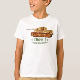 Camiseta Tiger I Guerra Mundial 2 Panzer Alemão de Tanque P