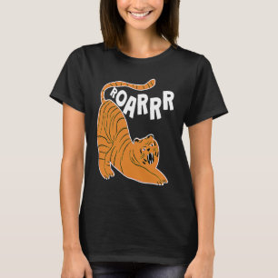 Camiseta Tiger I Roarrr I Girl Boys Tiger Cat Animal Friel