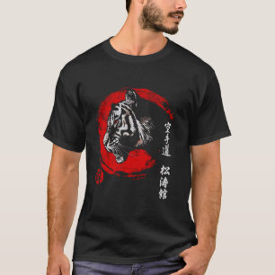 Camiseta Tiger Karate Symbol shotokan Dojo, treino kanji J