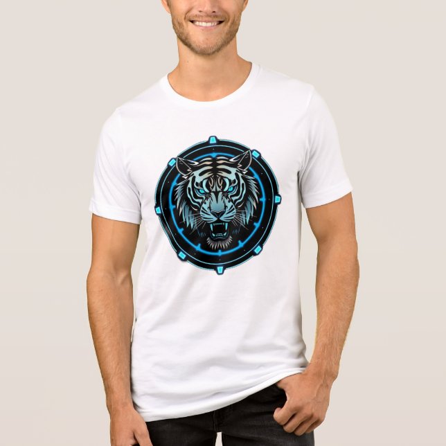 Camiseta „Tiger – König des Dschungels“ (Frente)