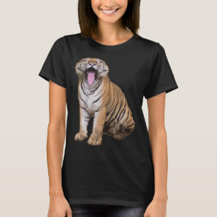 CAMISETA TIGER LION JAGUAR LEOPARD HEAD ANIMORT