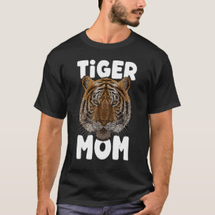 Camiseta Tiger Mãe Grande Dia de as mães De Gato Memória Se