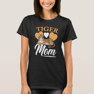 Camiseta Tiger Mãe Selvagem Zookeeper Mães Da