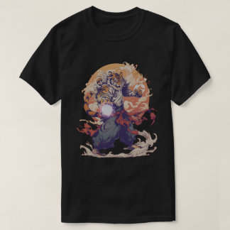 Camiseta Tiger Mage Anime Art