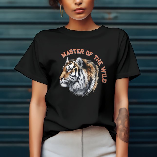 Camiseta Tiger Master of the Wild (Criador carregado)