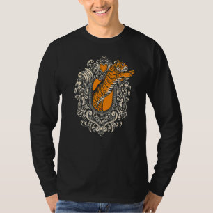 Camiseta Tiger Predator Wilderness Safari Zoo Afri