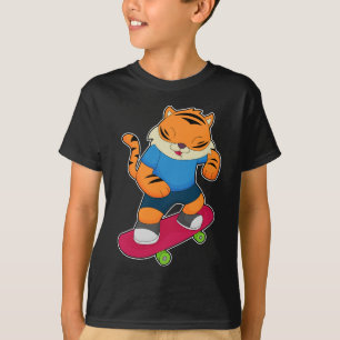 Camiseta Tiger Skater Skateboard