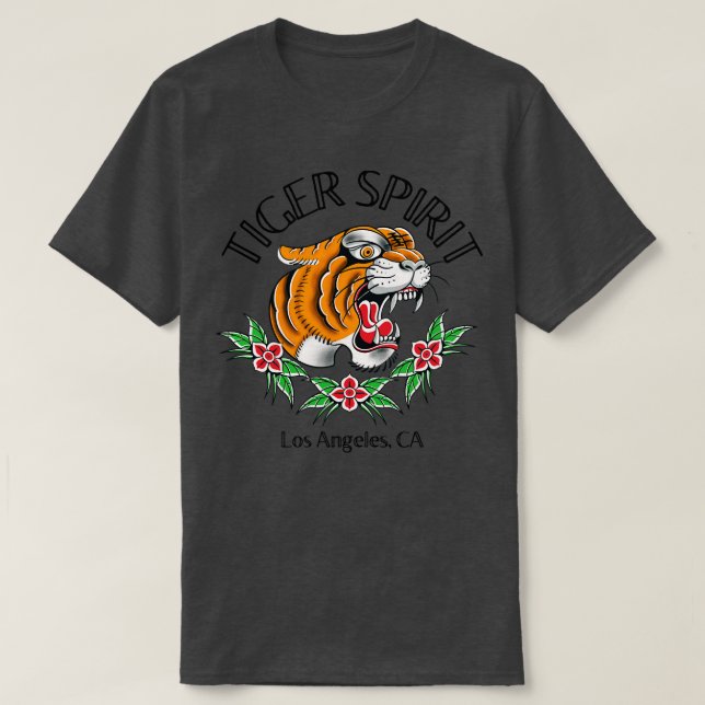 Camiseta Tiger Spirit LA (Frente do Design)