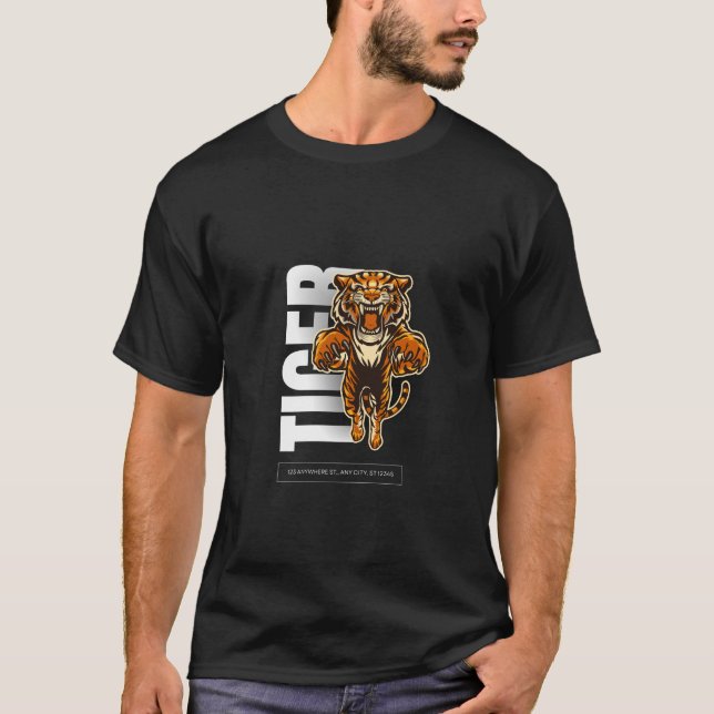Camiseta Tiger Spirit Unleashed (Frente)
