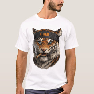 Camiseta Tiger Street Style – Design Ousado de Ani