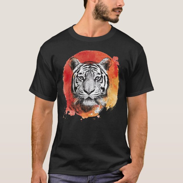 Camiseta Tiger symbol of courage (Frente)