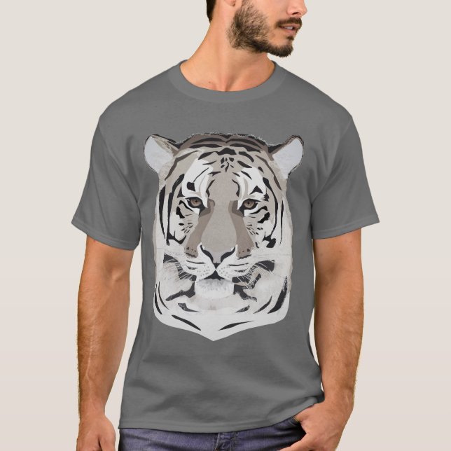 Camiseta Tiger, tiger face, symbol of 2022  (Frente)