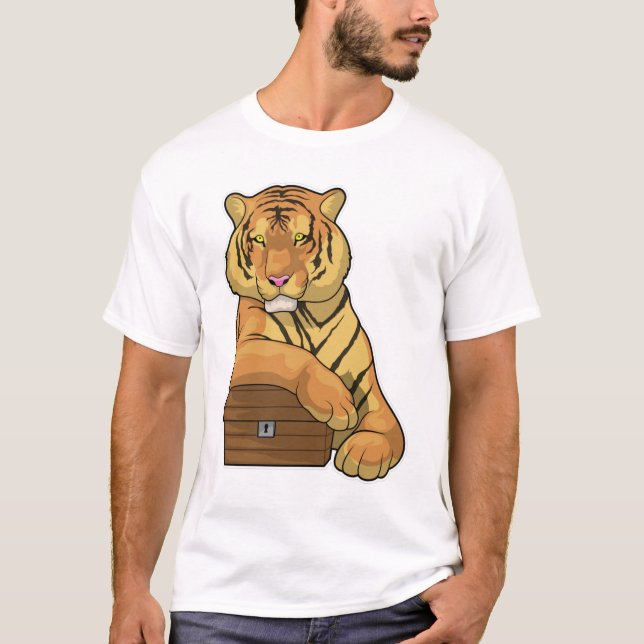 Camiseta Tiger Treasure Chest (Frente)