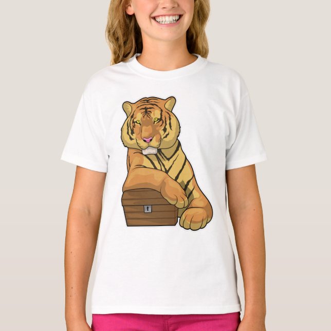 Camiseta Tiger Treasure Chest (Frente)
