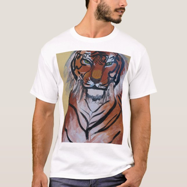 CAMISETA TIGER TSHIRT DE PAULA REILLY. (Frente)