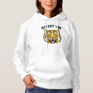 Camiseta Tiger vai buscar um casaco
