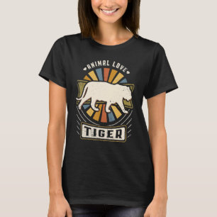 Camiseta Tiger Vintage Classic Retro Animal