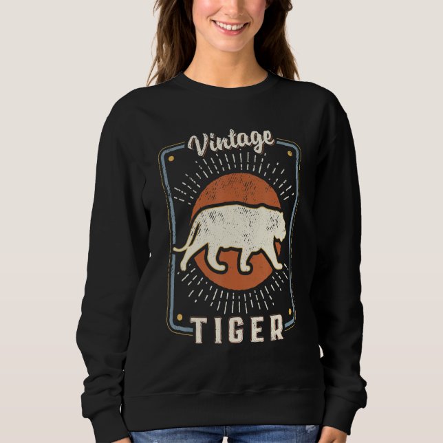 Camiseta Tiger Vintage Retro Classic Animal Love 1 (Frente)