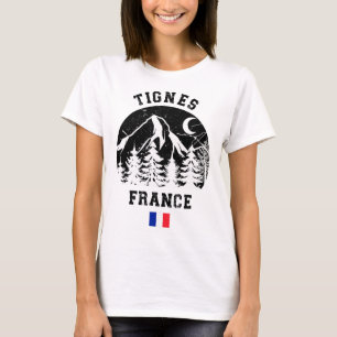 Camiseta Tignes França Alpes Estação de Esqui Esqui Alpino