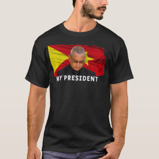 Camiseta Tigray meu presidente Debretsion Eu adoro o presen