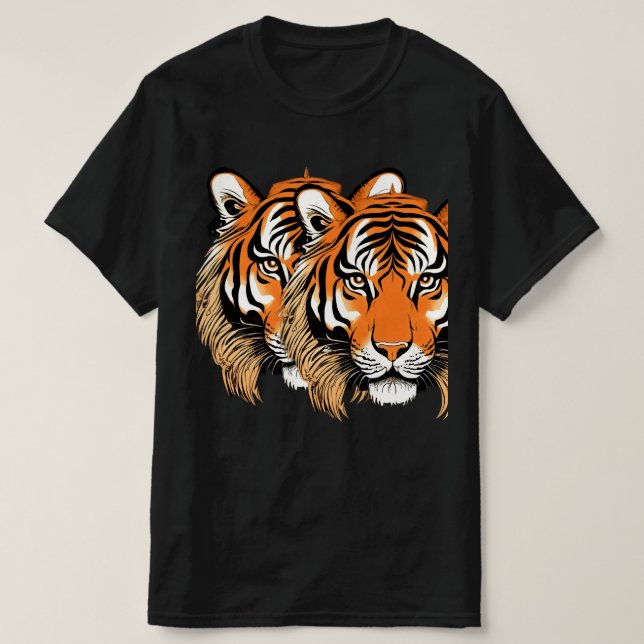 Camiseta Tigre (Frente do Design)