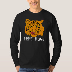 Camiseta Tigre - Abraços Livres Escuros