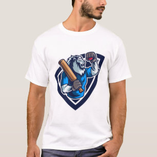 Camiseta Tigre azul