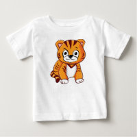 Tigre Bebê Desenho Animado