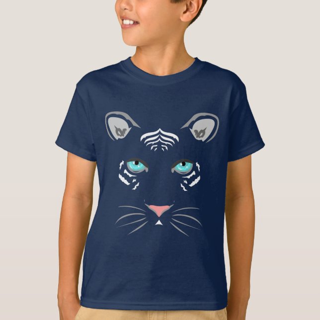 Camiseta Tigre Branco (Frente)