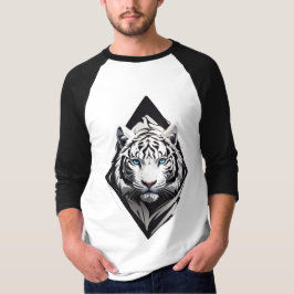 Camiseta Tigre Branco
