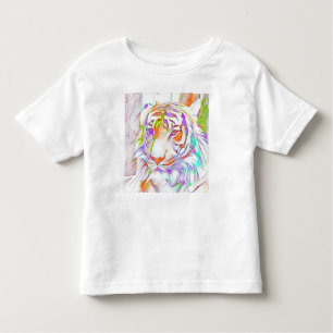 Camiseta Tigre branco