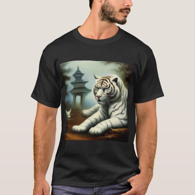 Camiseta Tigre branco chinês (32) (Frente)