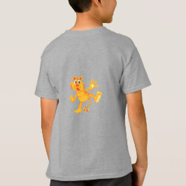 Camiseta Tigre branco desenhado