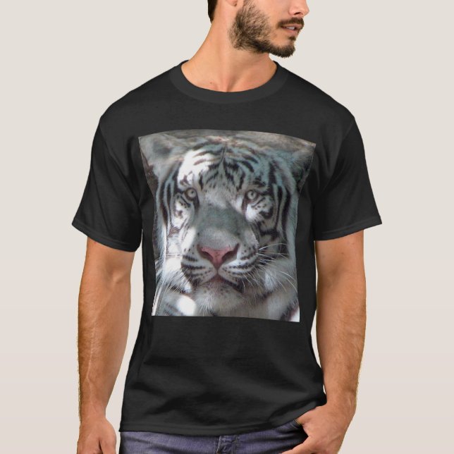 Camiseta Tigre branco magnífico (Frente)