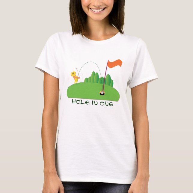 Camiseta Tigre: Buraco em um (Frente)