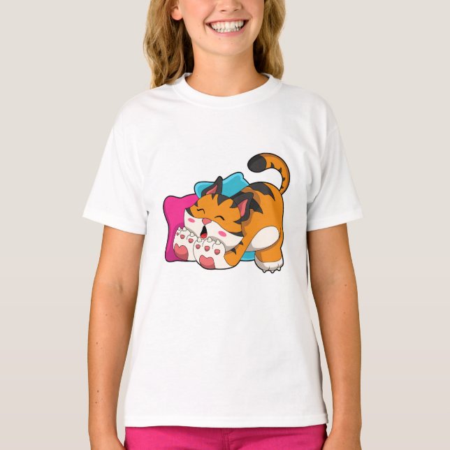 Camiseta Tigre cansado (Frente)