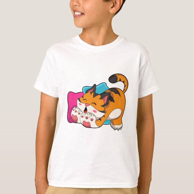Camiseta Tigre cansado (Frente)