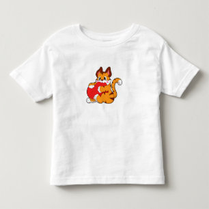 Camiseta Tigre cat em Love with Heart.PNG