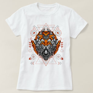 Camiseta Tigre cibernético