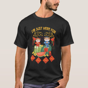 Camiseta Tigre-Cinto Vietnamita Novo Ano Chuc Mung Nam Moi
