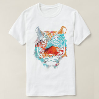 Camiseta Tigre colorido