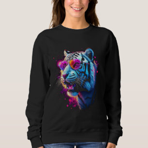 Camiseta Tigre colorido