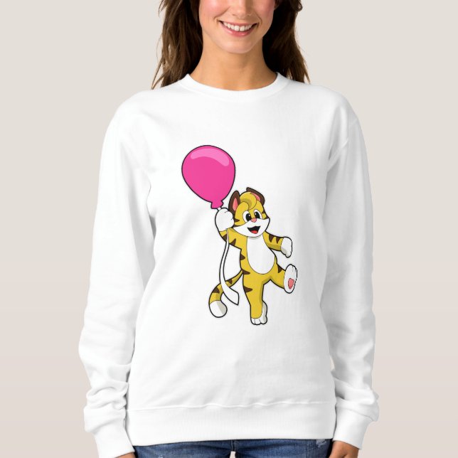 Camiseta Tigre com Balão (Frente)